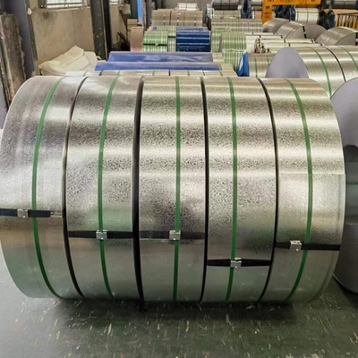 China Verzinkte Spule aus verzinktem Stahl mit regelmäßigem Flitter und einer Dicke von 0,3 bis 3 mm fournisseur
