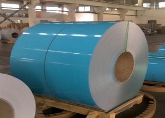 China Vorbeschichtete Farbe beschichtete Aluminiumspule 1050 3003 1100 3105 für zusammengesetzte Platte fournisseur