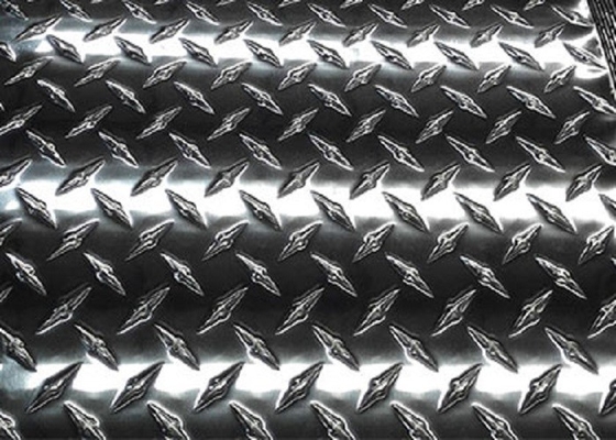 China Diamond Embossed Aluminum Sheet 1050 1060 3003 H14 kopierte Aluminiumblatt fournisseur