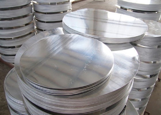 China Aluminiumkreis-Platte DC-/cm-Material-3003 O H14 H24 für Verkehrszeichen fournisseur