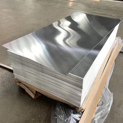 China Glatte flache Aluminiumlegierungs-silberne Metallplattenfarbe für industrielles fournisseur