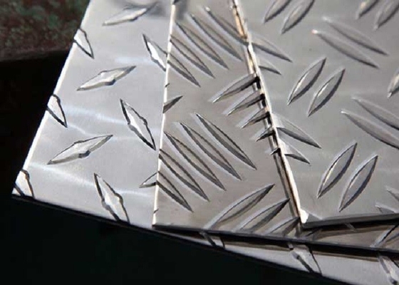 China 0,5 mm – 10 mm dickes, eloxiertes Aluminium-Riffelblech für den industriellen Einsatz fournisseur