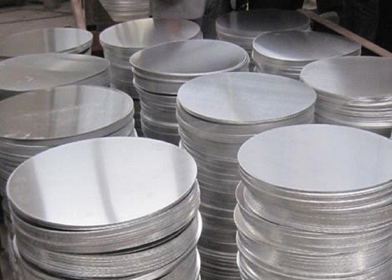 China Aluminiumkreis des blatt-A1100 Druckguss-kundengebundene Größe für Verkehrsschild fournisseur