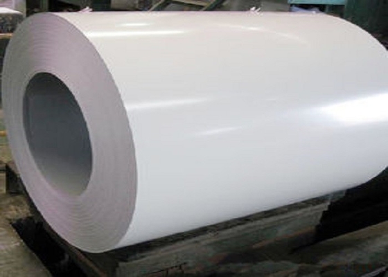 China Einzelnes/doppeltes mit Seiten versehenes Polyester beschichtete Aluminiumblatt-Spule für die Überdachung fournisseur